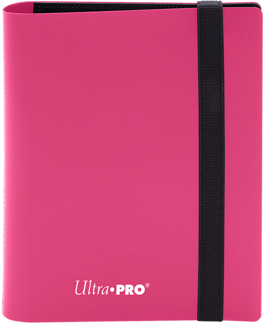 Ultra PRO: 2-Pocket PRO-Binder - Eclipse (Hot Pink)