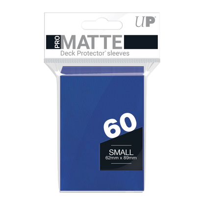 Ultra PRO: Small 60ct Sleeves - PRO-Matte (Blue)