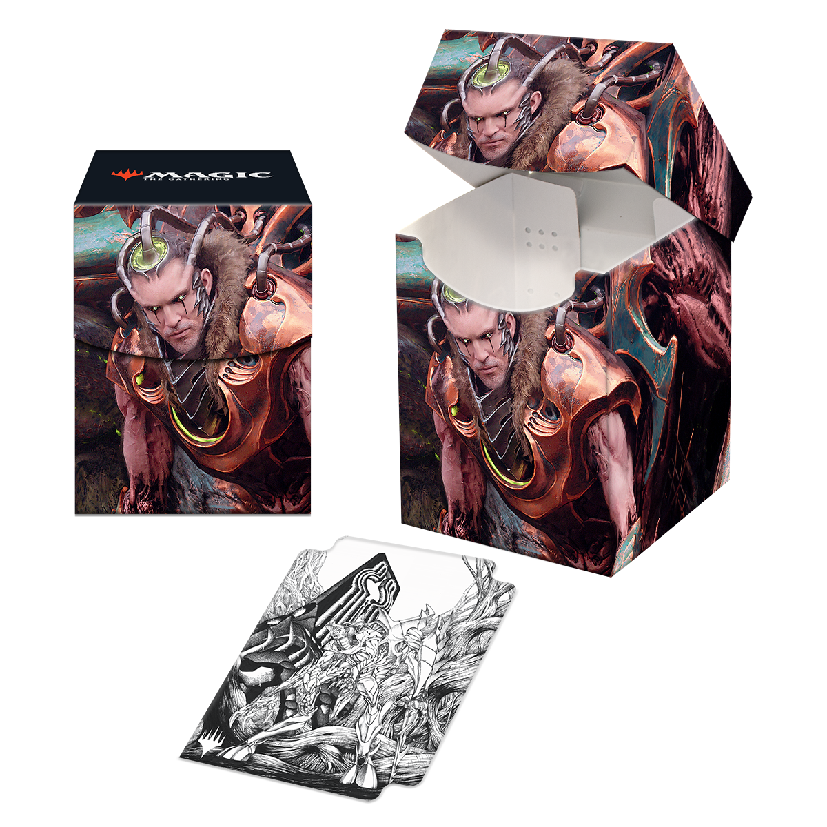 Ultra PRO: 100+ Deck Box - Phyrexia All Will Be One (Lukka, Bound to Ruin)