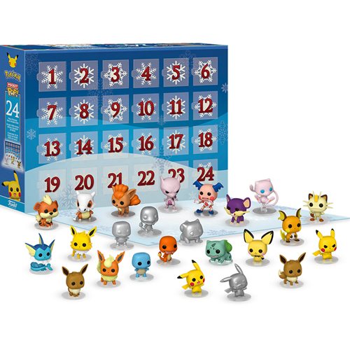 Pokemon Funko Pocket Pop! Holiday 24 Day Advent Calendar 2022