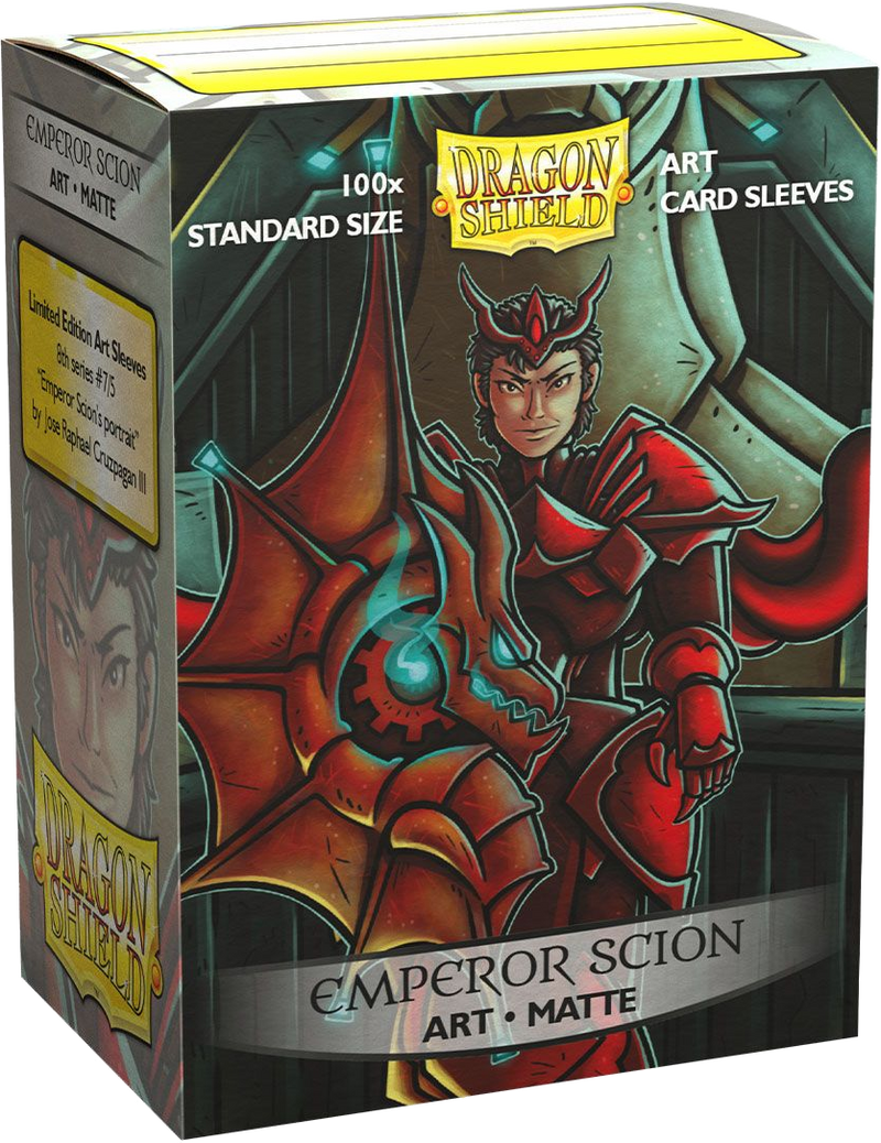 Dragon Shield Sleeves - Emperor Scion Matte Art (100)