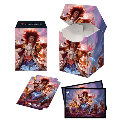 Ultra PRO: 100+ Deck Box / 100ct Sleeves - Commander 2021 (Prismari)