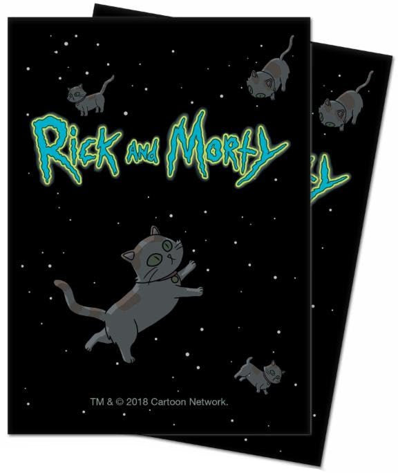 Ultra PRO: Standard 65ct Sleeves - Rick and Morty (Cat)