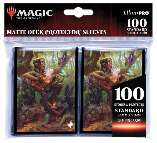 Ultra PRO: Standard 100ct Sleeves - Adventures in the Forgotten Realms (Ellywick Tumblestrum)