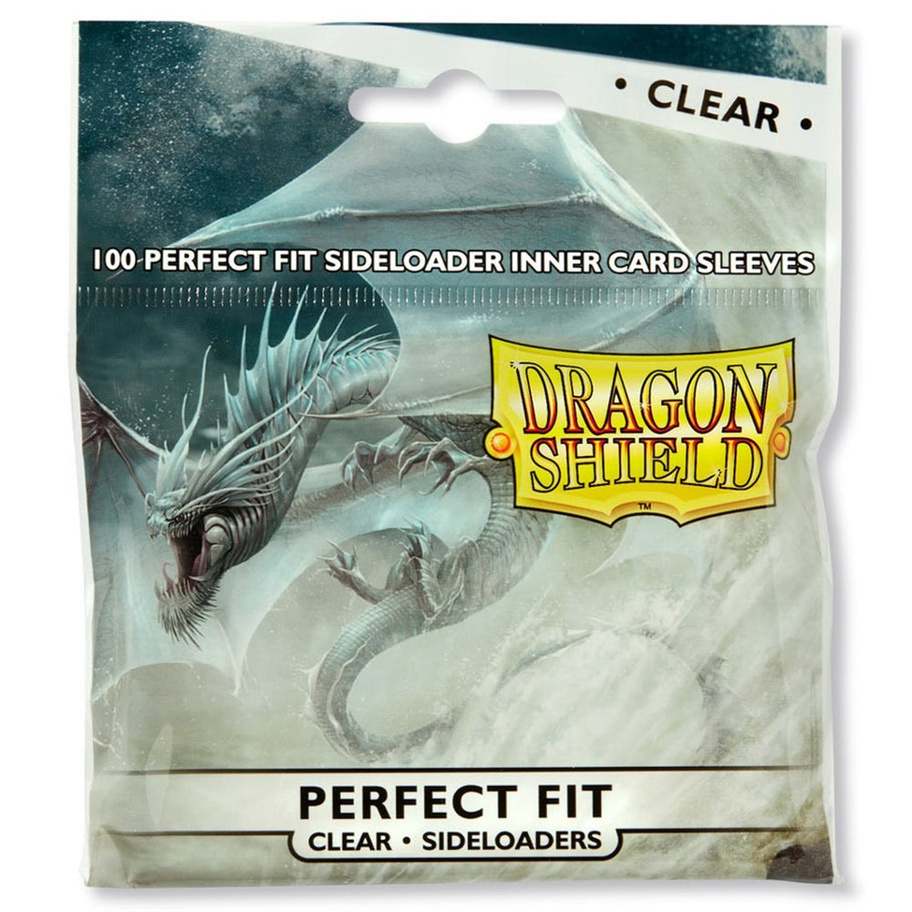 Dragon Shield Perfect Fit Sleeves - ‘Naluapo’ Clear Sideloaders (100)