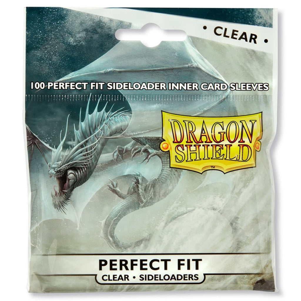Dragon Shield Sleeves: Perfect Fit Sealable - Smoke (100)