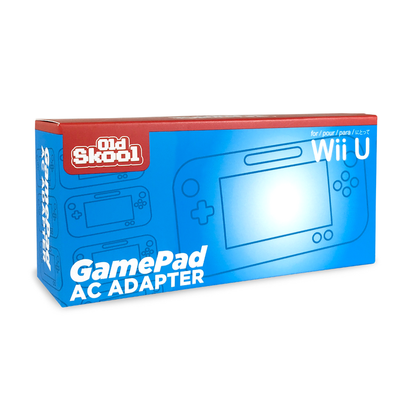 Old Skool Nintendo Wii U Gamepad AC Adapter