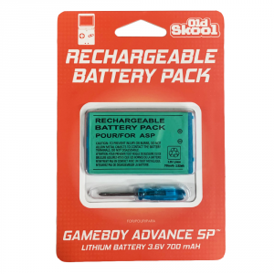 Old Skool Nintendo Gameboy Advance SP Battery Pack
