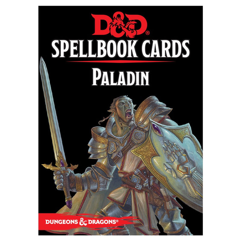 Dungeons & Dragons RPG: Spellbook Cards - Paladin Deck (69 cards)