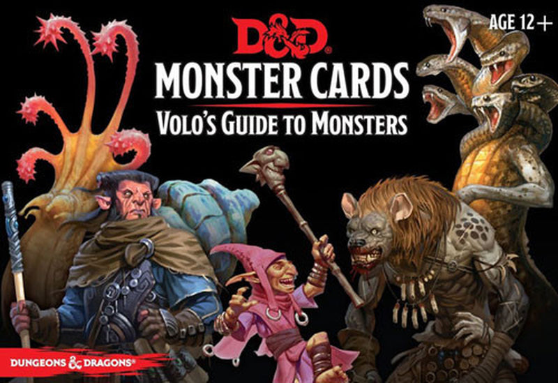 Dungeons & Dragons: 5th Edition - Monster Cards Volo's Guide to Monsters