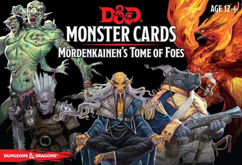 Dungeons & Dragons: 5th Edition - Monster Cards Mordenkainen's Tome of Foes