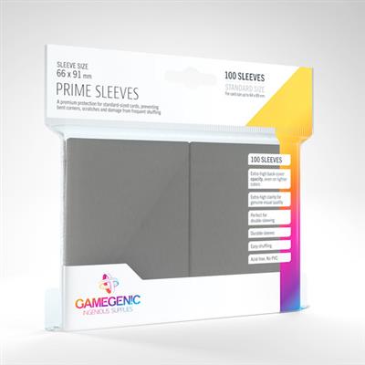 GameGenic Prime Sleeves: Grey (100)