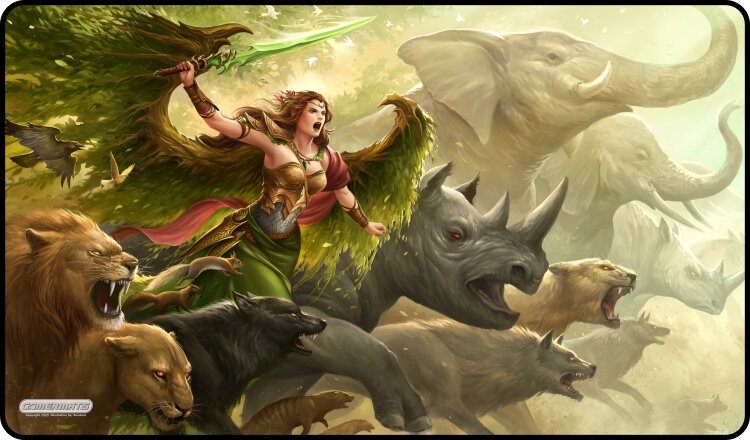Gamermats Playmat - Angel of the Forest