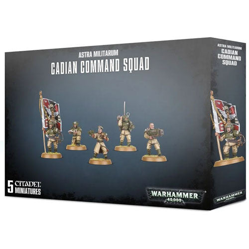 Warhammer 40,000 Astra Militarum Cadian Command Squad