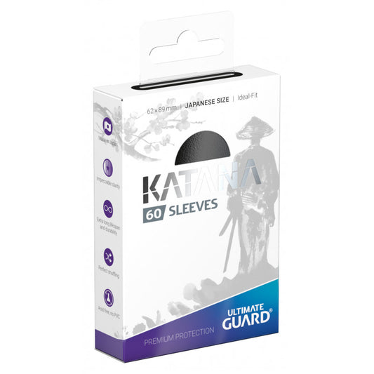 Ultimate Guard Japanese Size Katana Sleeves - Red (100)