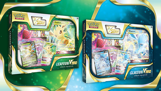 Pokemon Leafeon/Glaceon VStar Special Collection