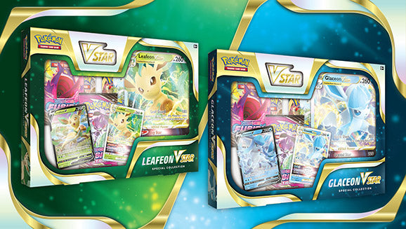 Pokemon Leafeon/Glaceon VStar Special Collection