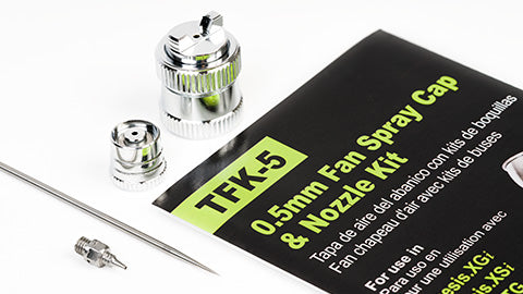 Grex TFK-5 Fan Spray Cap & Nozzle Kit, 0.50mm