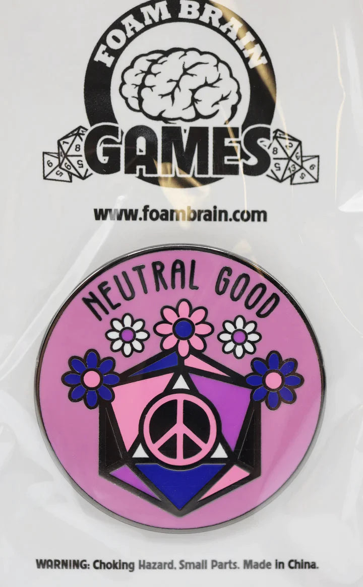 Pride Flag Alignment Pin: Genderfluid - Neutral Good