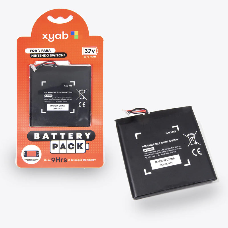 XYAB: Rechargeable Battery Pack - Nintendo Switch