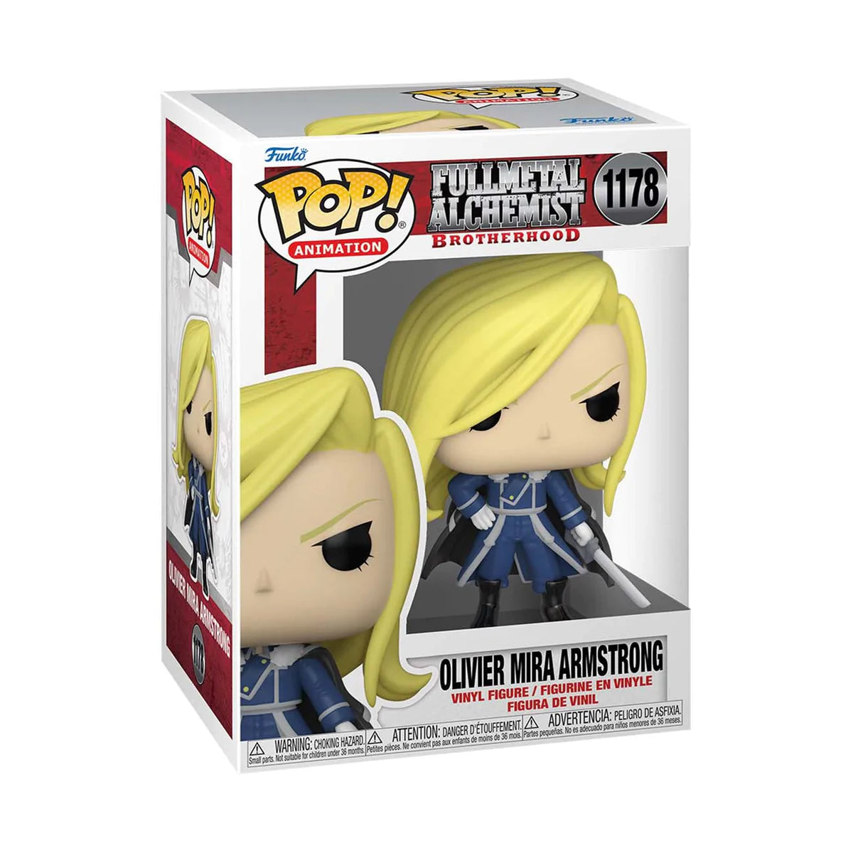 Full Metal Alchemist Pop! - Olivier Mira Armstrong 1178