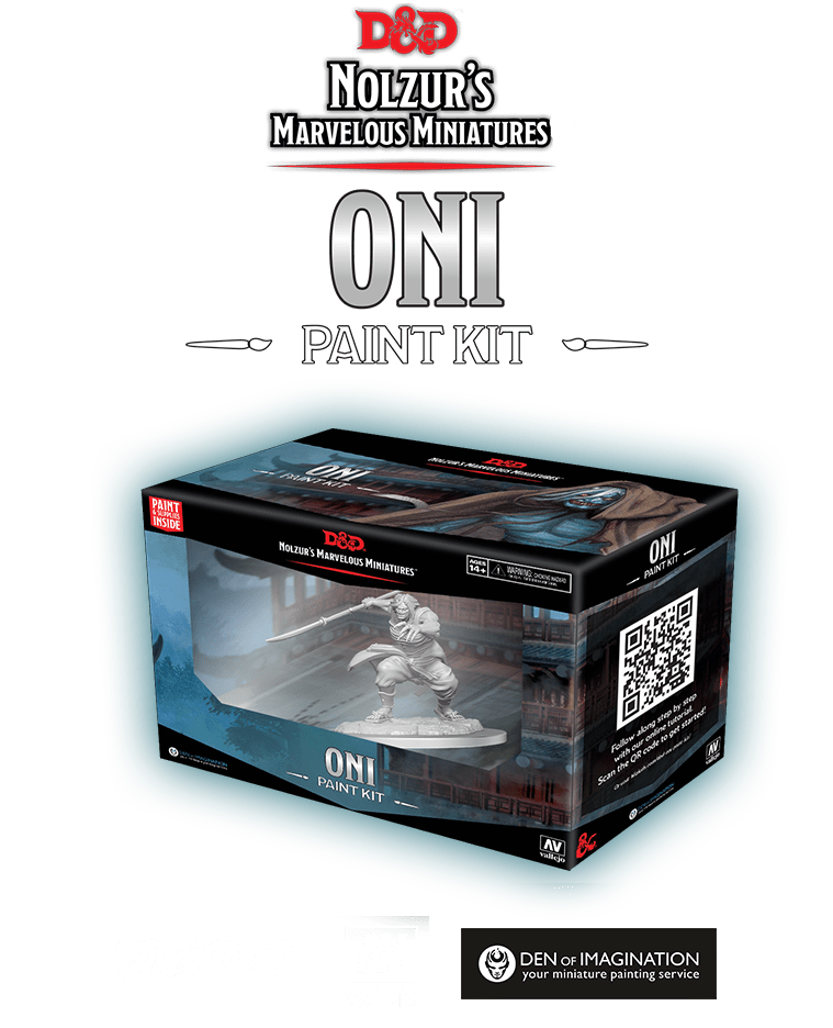 Wizkids Nolzur's Marvelous Miniatures: Oni Paint Night Kit