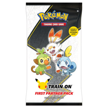 Pokemon 25th Anniversary Train On First Partner Pack - Galar