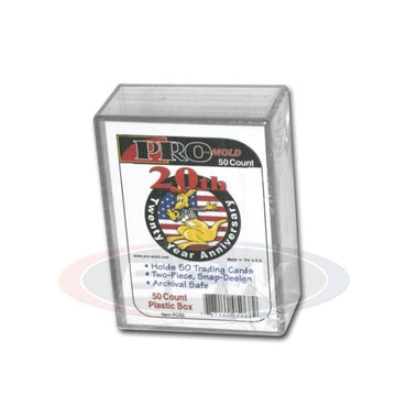 BCW 50 Count Plastic Snap Box