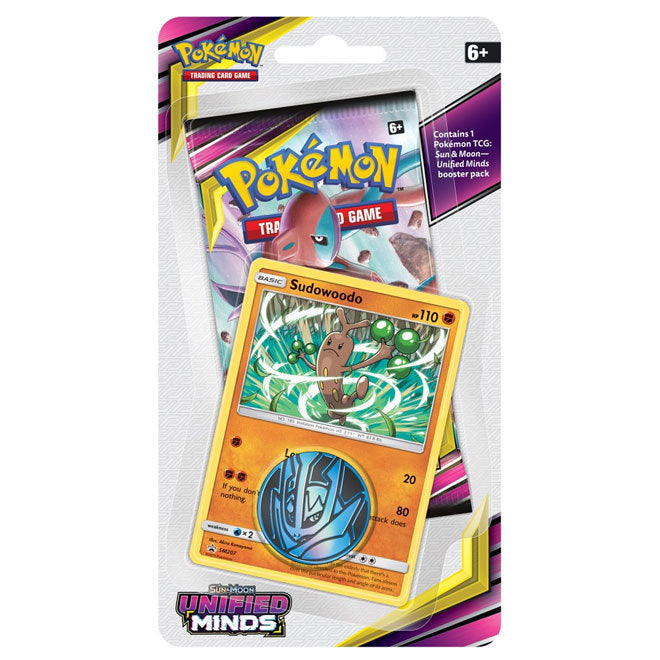 Pokemon Sun & Moon Unified Minds Checklane Blister