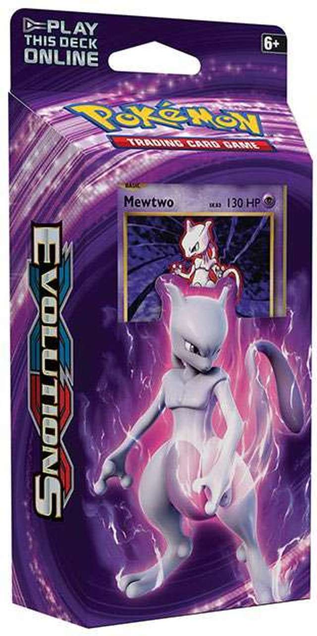 Pokemon XY Evolutions Mewtwo Mayhem Theme Deck