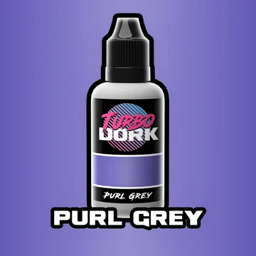Turbo Dork: Purl Grey Metallic Acrylic Paint