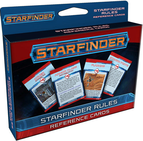 Starfinder Rules Reference Cards