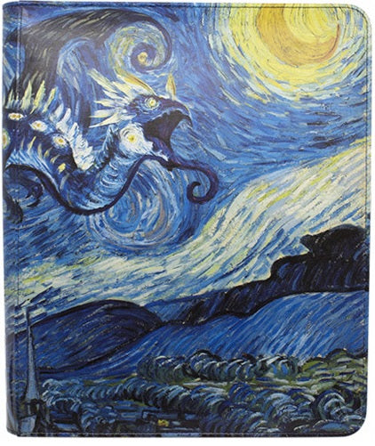 Dragon Shield Starry Night Zipster Binder