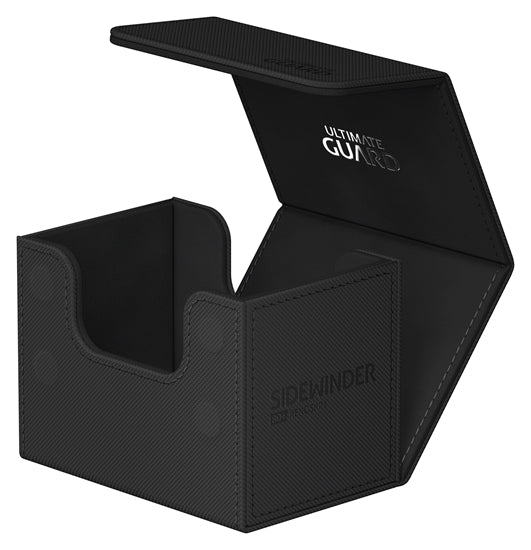 Ultimate Guard Sidewinder Deck Box - Monocolor Black (80+)