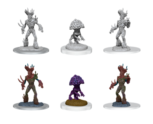 Dungeons & Dragons: Nolzur's Marvelous Unpainted Miniatures - W16 Myconid Sovereign & Sprouts