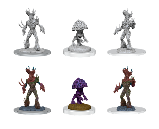 Dungeons & Dragons: Nolzur's Marvelous Unpainted Miniatures - W16 Myconid Sovereign & Sprouts