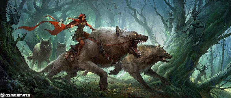 Gamermats Playmat - Red Riding Hood