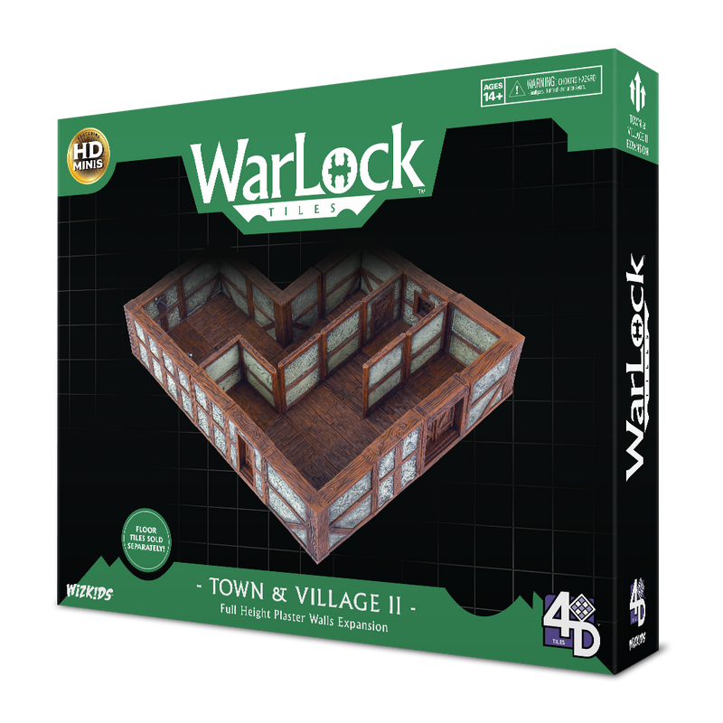Wizkids Warlock Tiles: Town & Village II