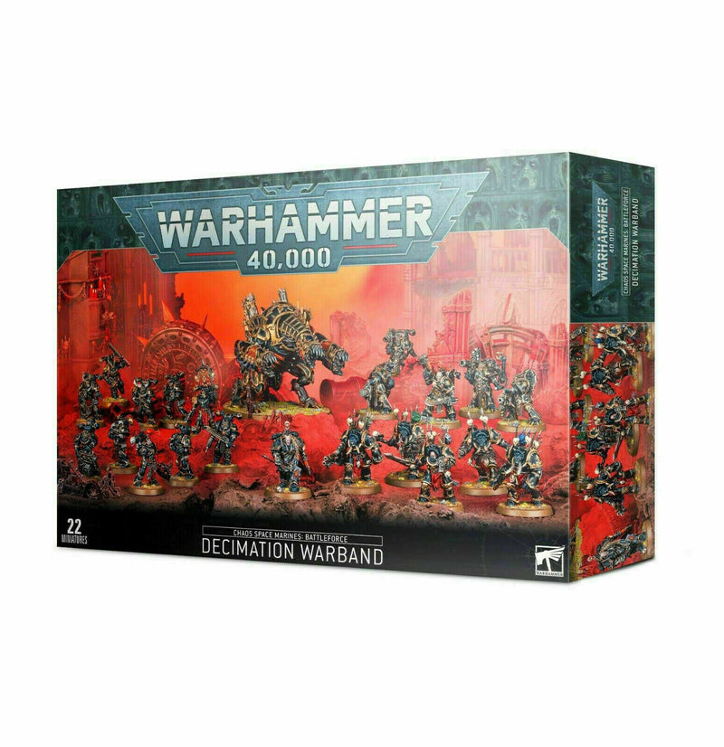 Warhammer 40,000 Chaos Space Marines: Battleforce Decimation Warband