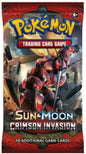 Pokemon Sun & Moon Crimson Invasion Booster Pack