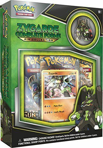Pokemon Zygarde Complete Form Pin Collection