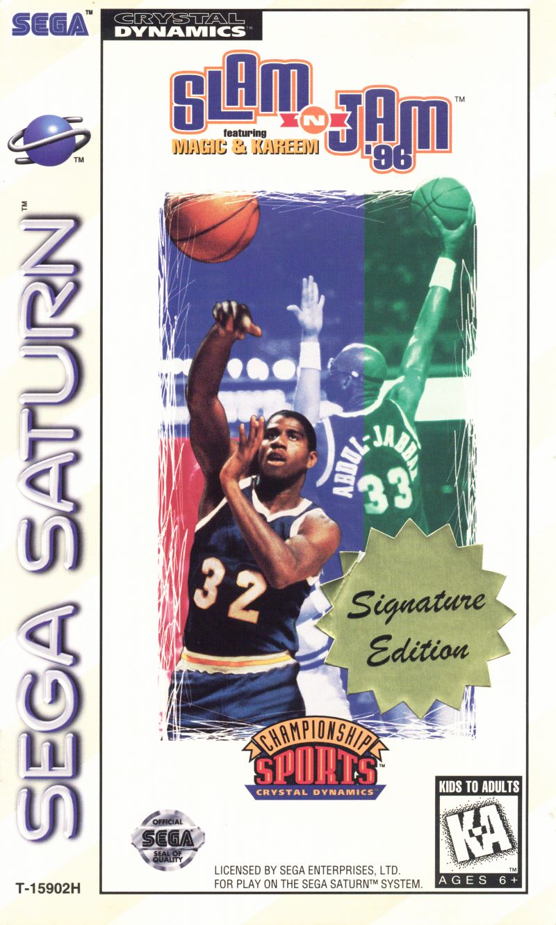 Slam n Jam 96 - Sega Saturn