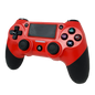 Old Skool Playstation 4 Double Shock 4 Wireless Controller - Red