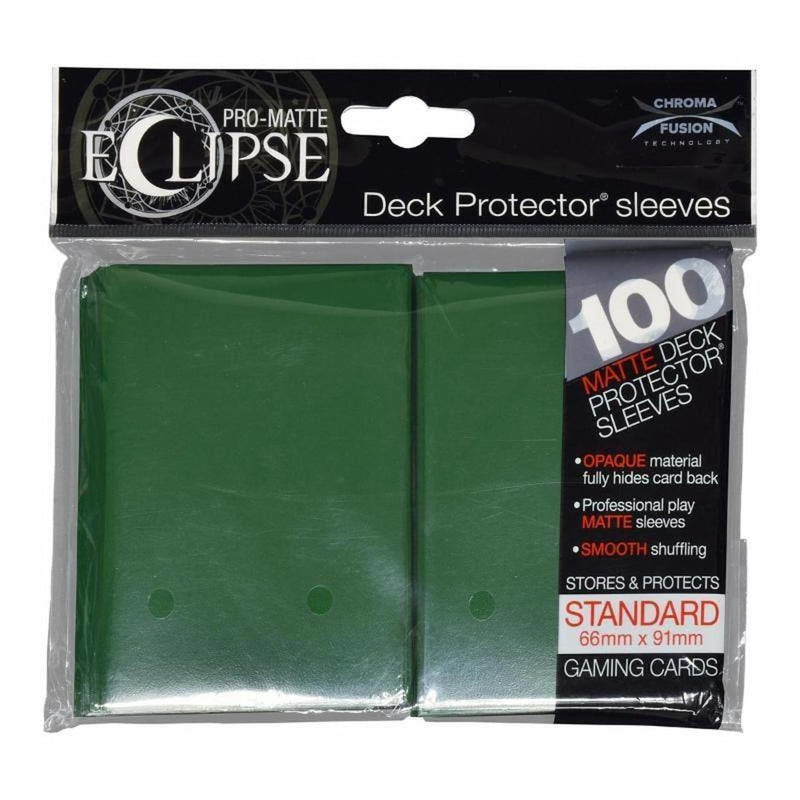 Ultra Pro Deck Sleeves - Pro-Matte Eclipse: Green (100)