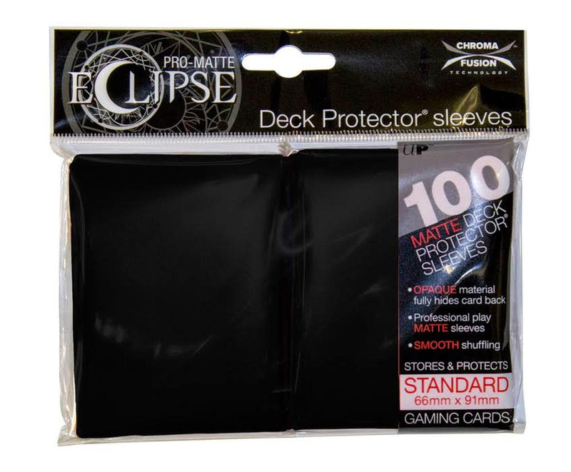 Ultra Pro Deck Sleeves - Pro-Matte Eclipse: Black (100)