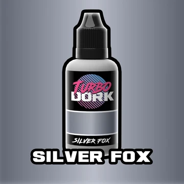 Turbo Dork: Silver Fox Metallic Acrylic Paint