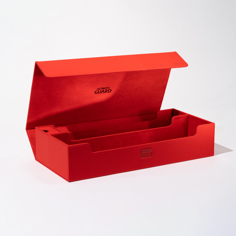 Ultimate Guard Superhive Deck Box - Xenoskin Monocolor Red (550+)