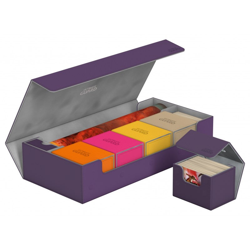 Ultimate Guard Superhive Deck Box - Xenoskin: Purple (550+)