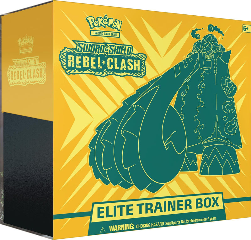 Pokemon Sword & Shield Rebel Clash Elite Trainer Box