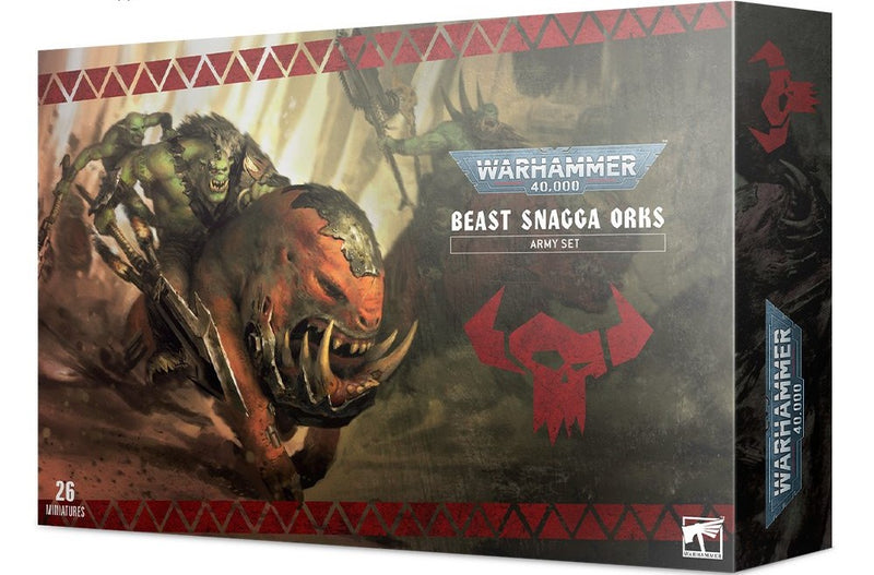 Warhammer 40,000 Beast Snagga Orks Army Set